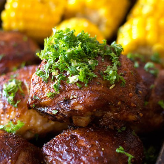 BBQ & Paprika Chicken & Gremolata