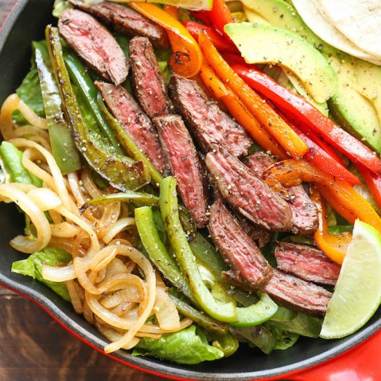 Steak Fajita Salad