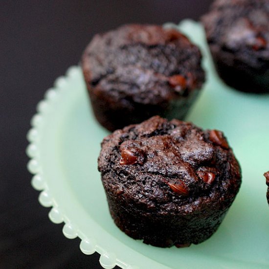 Double Chocolate Chip Muffins