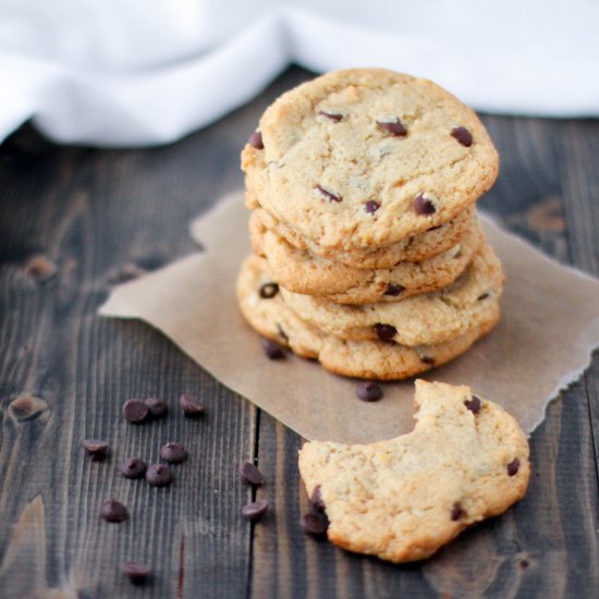 Paleo Chocolate Chip Cookies