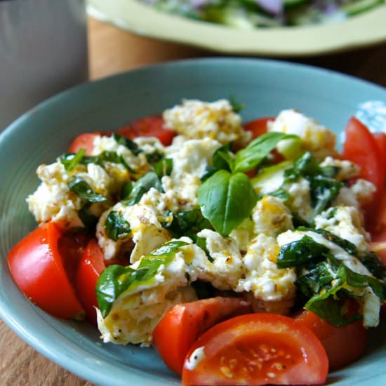 Marinated Mozzarella & Tomato Salad