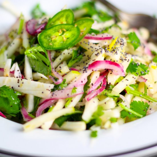 Apple & Celery Root Slaw