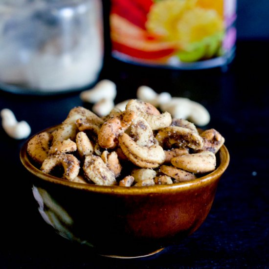 Microwave Roasted Cashews