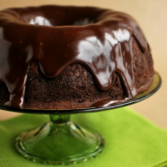 Dark Chocolate Stout Bundt Cake