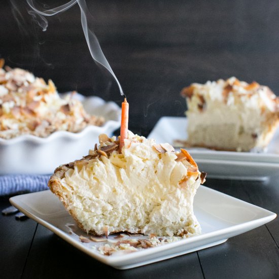 Triple Coconut Creme Pie