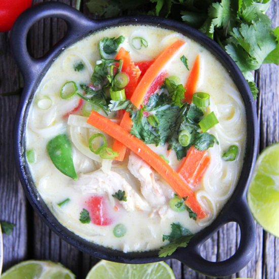 Coconut Curry Noodle Soup