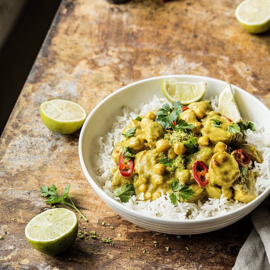 Turkey and Potato Curry