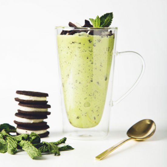 Vegan Mint Oreo Blizzard