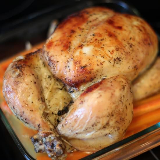 Lemon Thyme Roasted Chicken