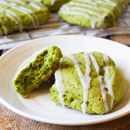 Matcha Green Tea Scones