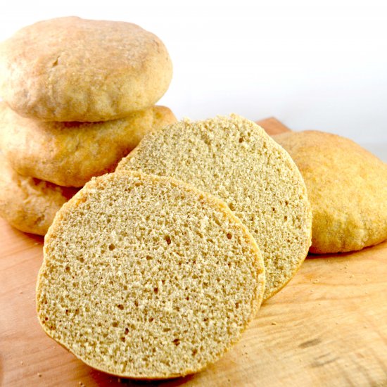 Whole Wheat Burger Buns