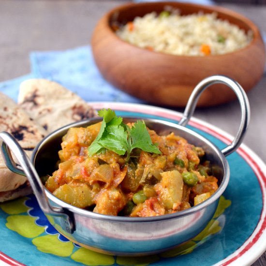 Zucchini Masala Curry