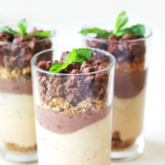 Garden Mud Pie Trifles