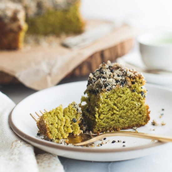 Gluten-free Matcha Cake