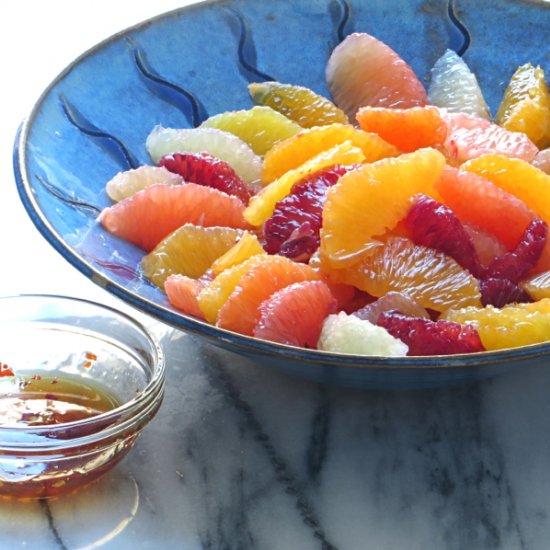 Sweet heat sunshine salad