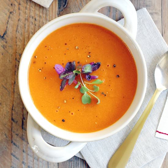 Roasted Carrot Soup