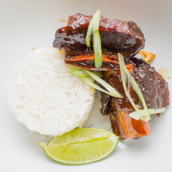 Orange and Lime Teriyaki Short Ribs