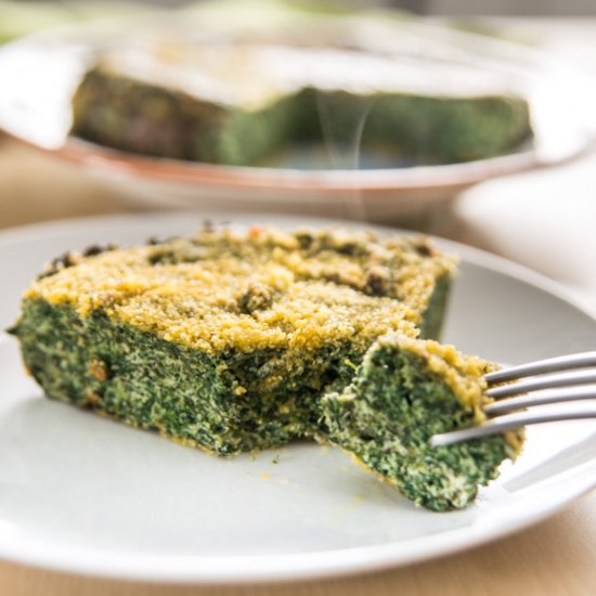 Easy Spinach Flan