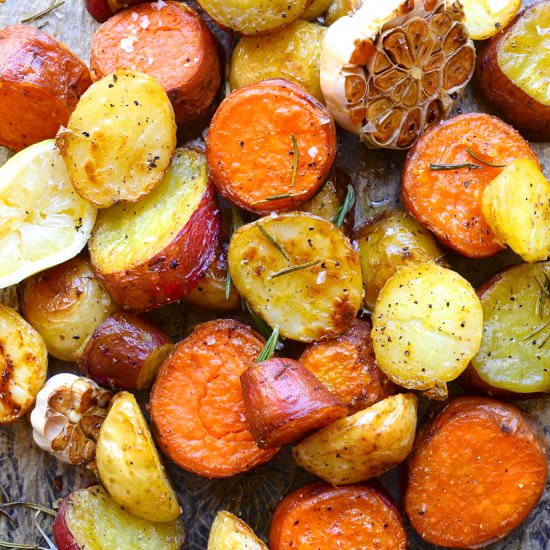 Rosemary and Garlic Roast Potatoes