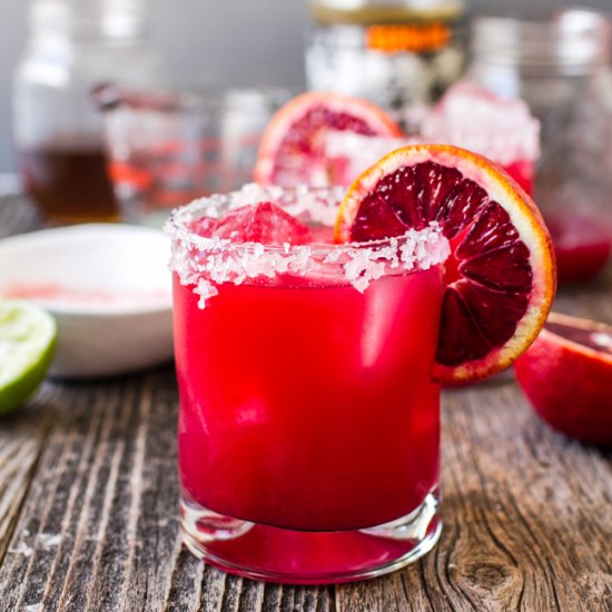 Blood Orange Margaritas