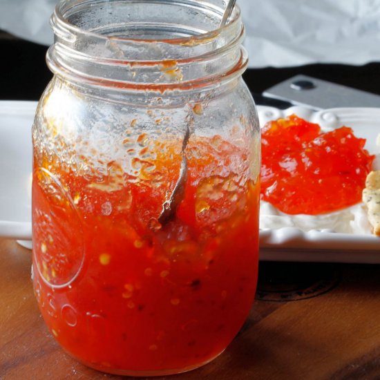 Spicy Red Pepper Jelly