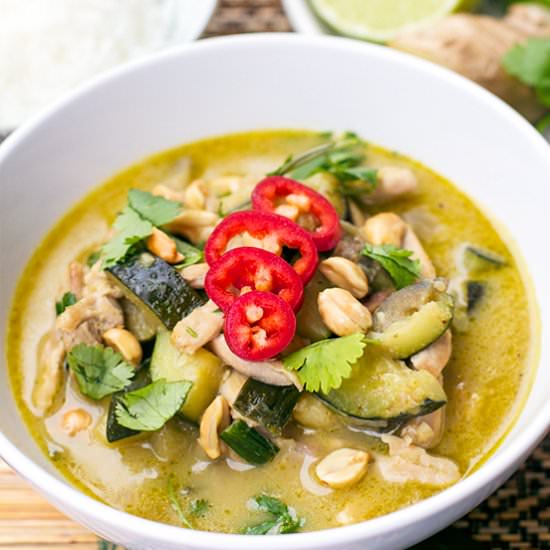 Thai Green Curry Chicken