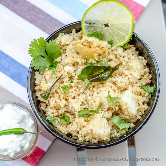 Quinoa ‘Sabudana Khichdi’