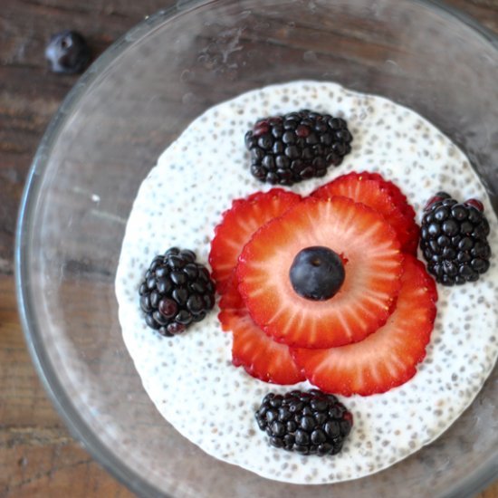 Coconut Chia Seed Breakfast Bowl