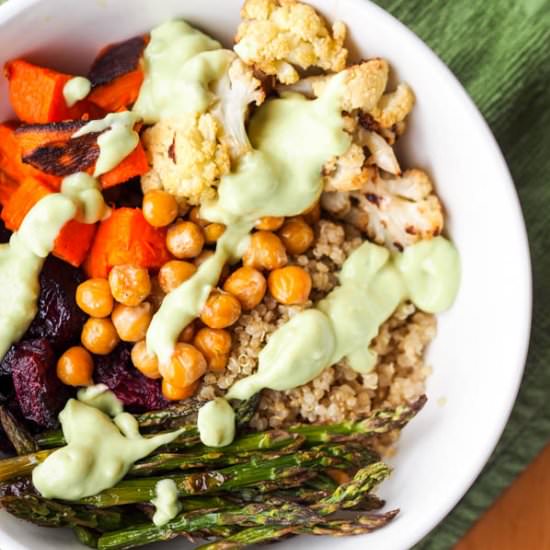 Vegan Quinoa Power Bowls