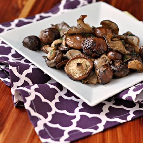 Roasted Mushroom Medley