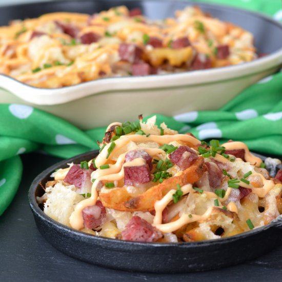 Reuben-Style Irish Nachos