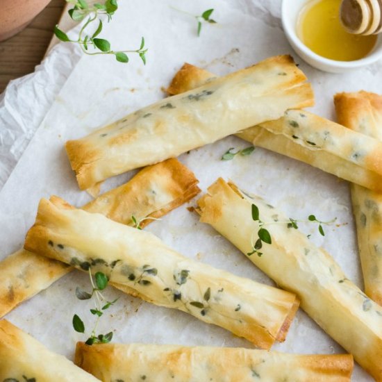 Goat Cheese Cigars