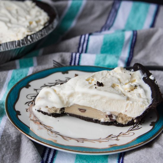 Cookie Dough Ice Cream Pie