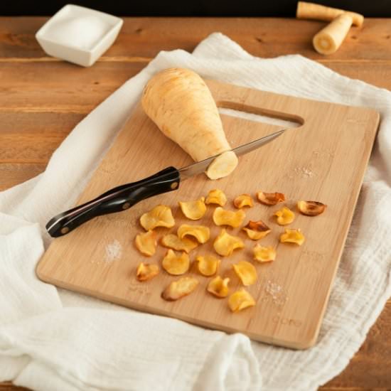 Baked Parsnip Chips