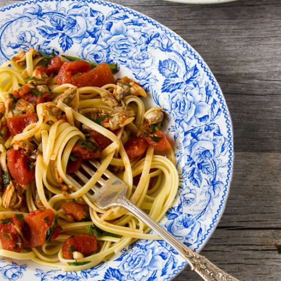 Spaghetti with Clam Sauce