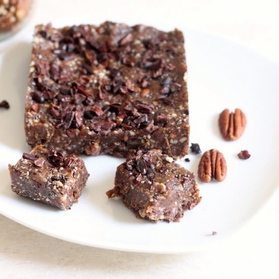 Pecan Chia Seed Protein Bars