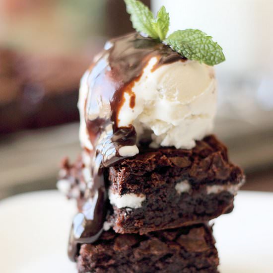 Peppermint Patty Brownies