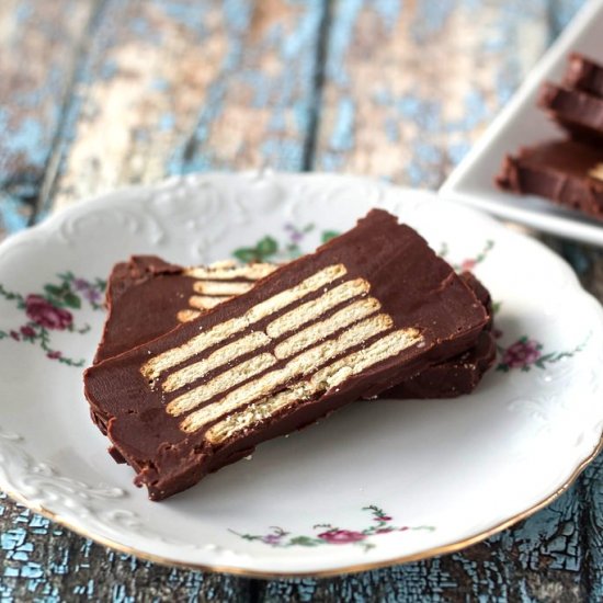 Danish Chocolate Biscuit Cake