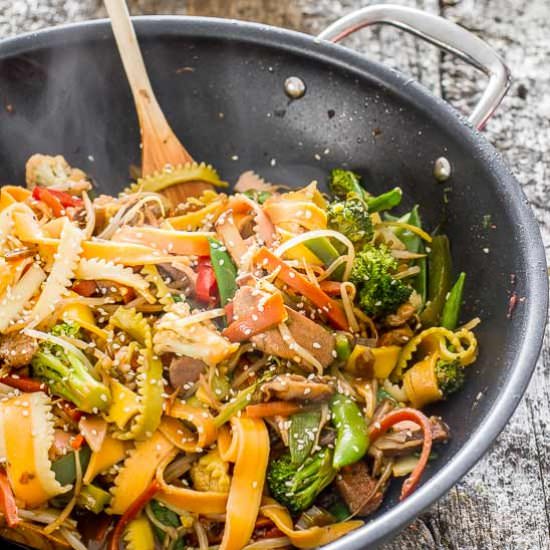 Chicken and Veggies Stir-Fry