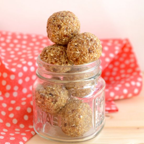 Raw Caramel Bliss Balls