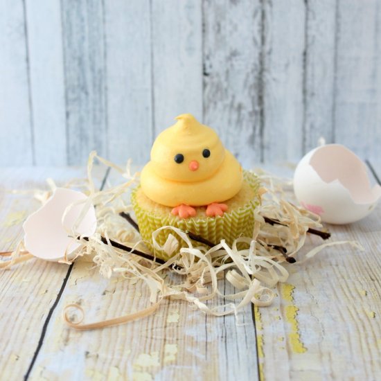 Easter Chick Cupcakes