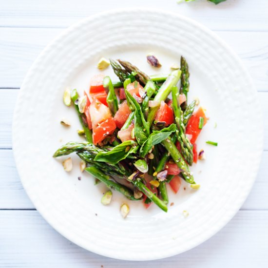 Tomato and Asparagus Salad