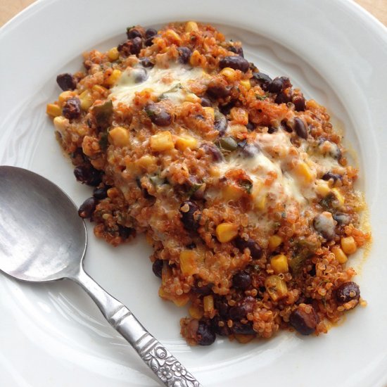 Quinoa Enchilada Bake