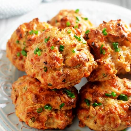 French Onion Soup Drop Biscuits