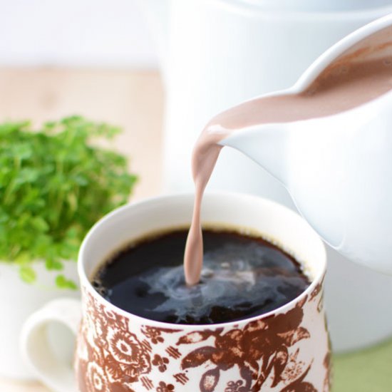 All-Natural Irish Coffee Creamer