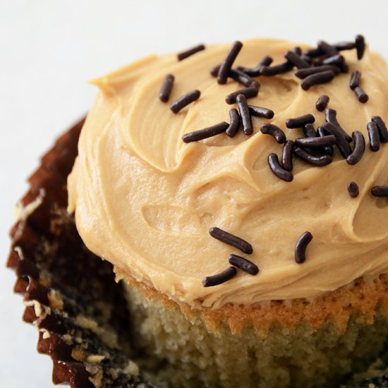 Vanilla Bean Guinness Cupcakes