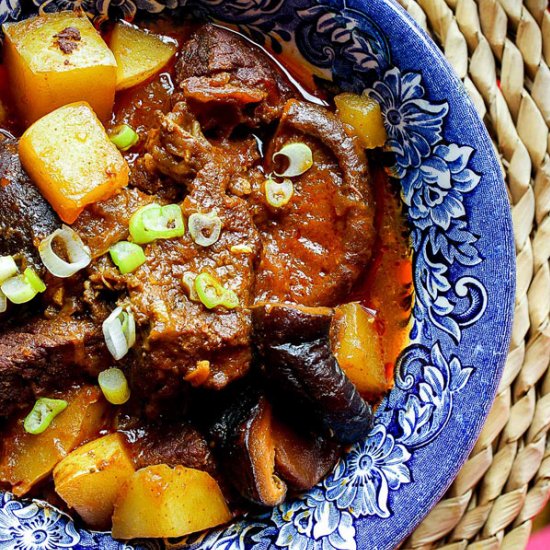 Spicy Gochujang Beef Stew