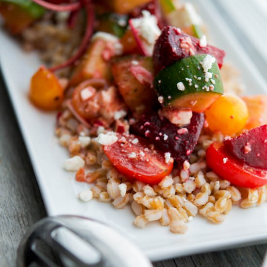 Santorini Farro Salad