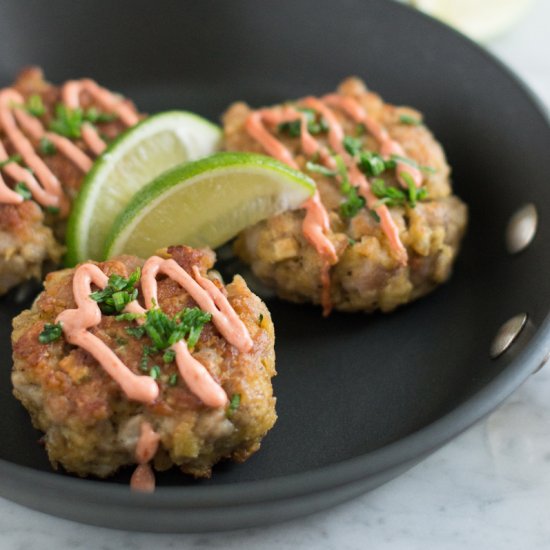 Fresh Ahi Tuna Cakes