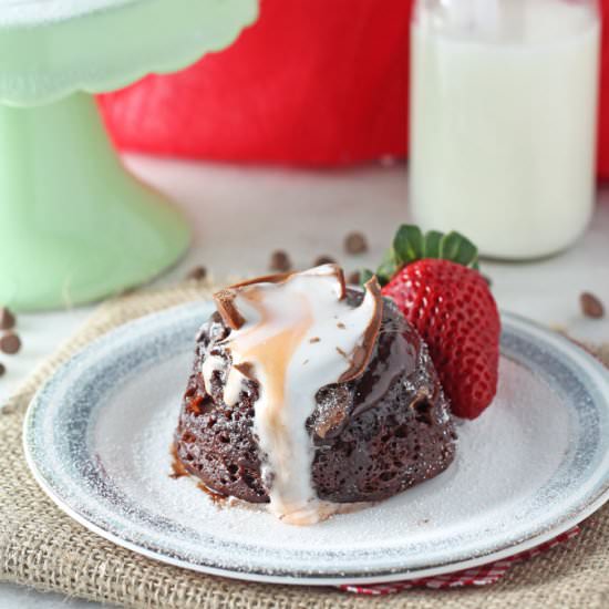 Creme Egg Chocolate Mug Cake